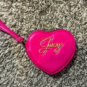 Juicy couture heart wrist wallet